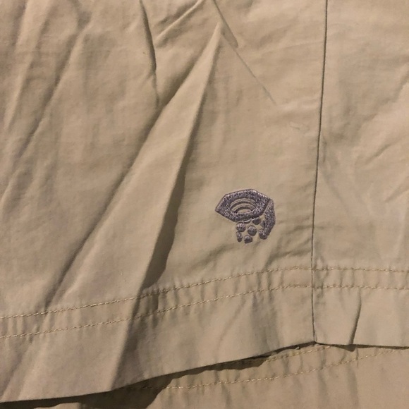 MOUNTAIN hardwear hiking shorts sz 12 - Picture 2 of 5